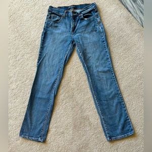 Levi’s 505 straight-leg jeans.